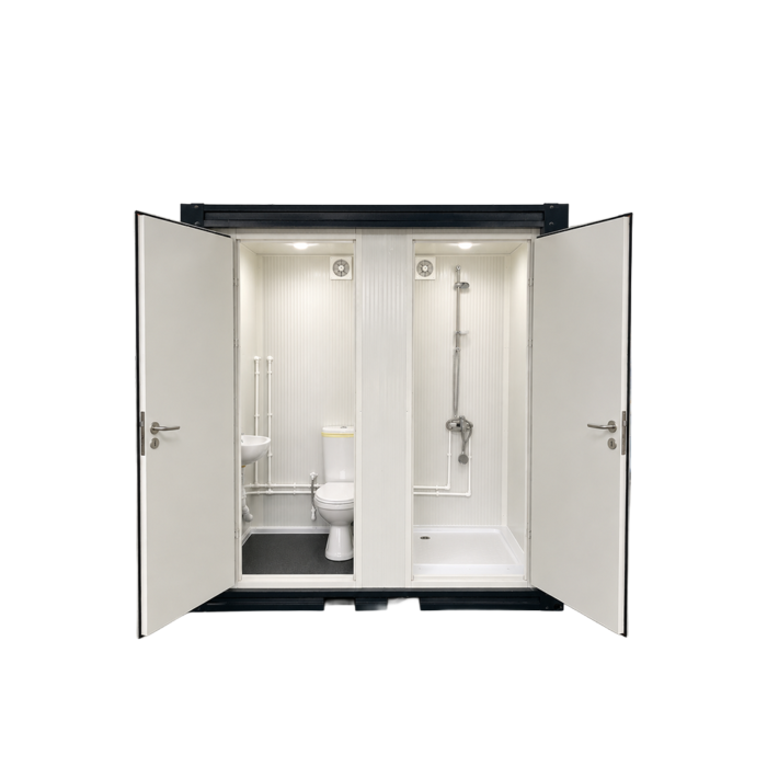Dwuosobowa Kabina Wc + Prysznic - 120x220 cm