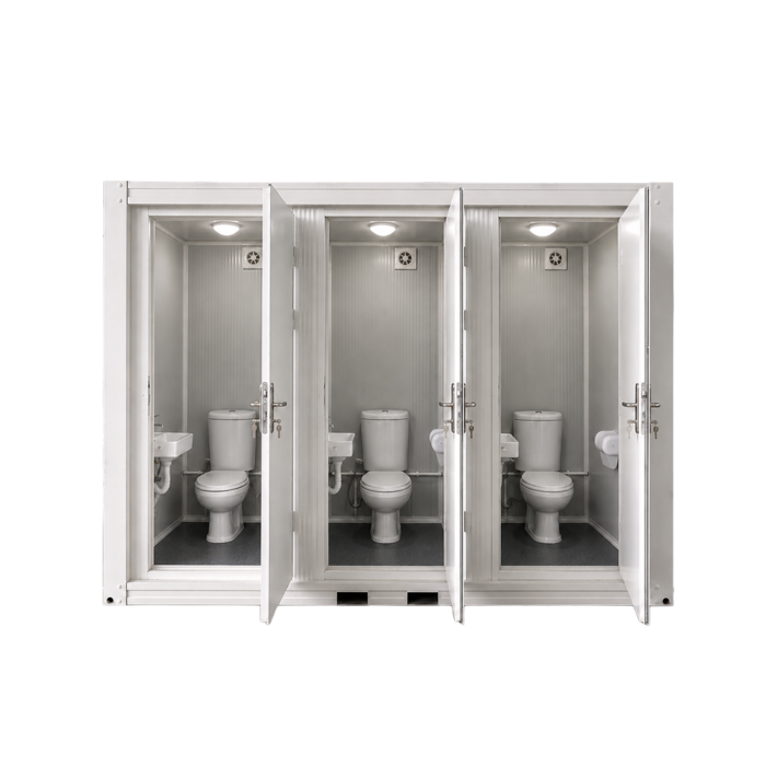 Trzyosobowa Kabina Wc - 120x300 cm